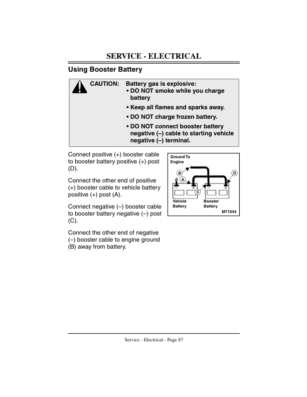 John Deere F925, 935 Front Mower (150001-) Operator's Manual (OMM124510)