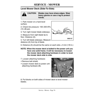 John Deere GS45 Walk-Behind Commercial Rotary Mower Operator's Manual (OMM127343) - Image 3