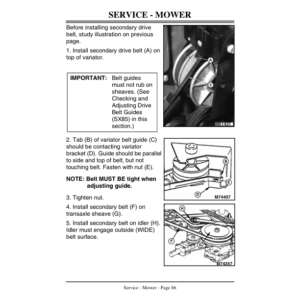 John Deere GX85 & SX85 Riding Mower Operator's Manual (OMM128511) - Image 3