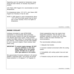 John Deere 4x2 & 6x4 Gator Utility Vehicle North America 4x2 (001000-039279), 6x4 (001000-039285) Operator's Manual (OMM128780) - Image 3