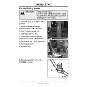 John Deere GX85 & SX85 Riding Mowers Operator's Manual (OMM133763) - Image 3