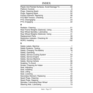 John Deere F911 Front Mower (150001-) Operator's Manual (OMM134123) - Image 2