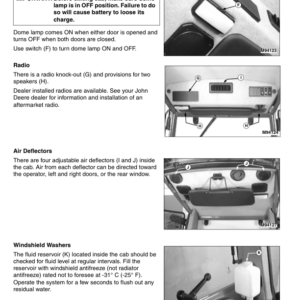 John Deere 4100 Compact Utility Tractor with Hydrostatic Transmission (110001-) Operator's Manual (OMM134994) - Image 3