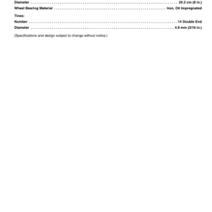 John Deere Front Mounted Thatcher for LX Lawn Tractors & GT Lawn & Garden Tractors Operator's Manual (OMM136276) - Image 2