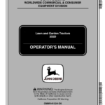 John Deere 355D Lawn & Garden Tractors (085001-) Operator's Manual (OMM141524) - Image 1