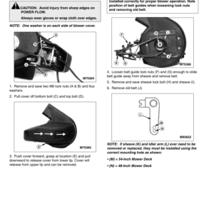 John Deere 48, 54 Inch Power Flow Bagger (010001-) Operator's Manual (OMM141985) - Image 2