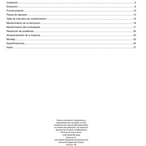 John Deere 54-Inch Mower Deck Operator's Manual (OMM142645) - Image 2