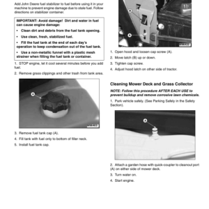 John Deere LTR166 Lawn Tractor (030001-) Operator's Manual (OMM143716) - Image 2