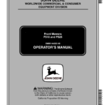 John Deere F510, F525 Front Mowers (120001-) Operator's Manual (OMM144025) - Image 1