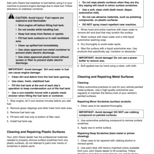 John Deere F510, F525 Front Mowers (120001-) Operator's Manual (OMM144025) - Image 2