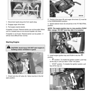 John Deere 724D Walk-Behind Snowblowers (200001-) Operator's Manual (OMM144062) - Image 2