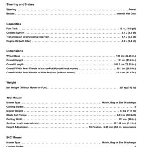 John Deere GX355 Lawn & Garden Tractor Operator's Manual (OMM145730) - Image 2