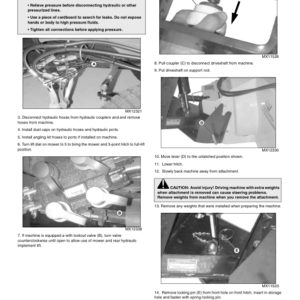 John Deere 47-Inch Quick-Hitch Snowblower Compatible with X400, X500 & X700 Series Tractors North America (010001-) Operator's Manual (OMM145749) - Image 2