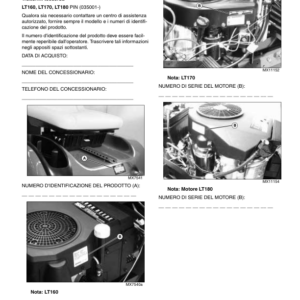 John Deere LT160, LT170, LT180 Lawn Tractors Operator's Manual (OMM149251) - Image 4