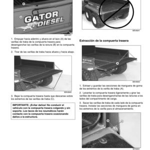 John Deere 6x4 Diesel & Trail Diesel Gators Export Edition (068205- ) Operator's Manual (OMM150184) - Image 3