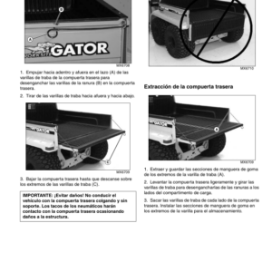John Deere 6x4 Worksite Gator Utility Vehicle North America (068205- ) Operator's Manual (OMM150192) - Image 2