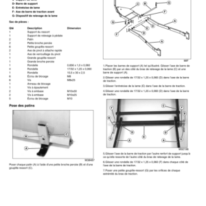 John Deere Front Blade 44-Inch for LT/LTR Lawn Tractors (w/footlift) Operator's Manual (OMM152143) - Image 2