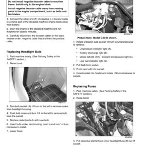John Deere GX335, GX345 Lawn & Garden Tractors Operator's Manual (OMM152805) - Image 2