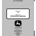 John Deere 10P Utility Cart Operator's Manual (OMM155001) - Image 1