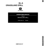 John Deere GL-A Grassland Drill Operator's Manual (OMM15550) - Image 1