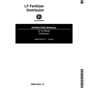 John Deere LF Series Fertilizer Distributor - LF8, LF-10, LF-12 Operator's Manual (OMM15564) - Image 1