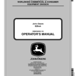 John Deere Z425 Residential Zero-Turn Mower Operator's Manual (OMM162964) - Image 1