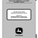 John Deere X534 & X540 Select Series Tractors Export Edition (060001-070000) Operator's Manual (OMM163308) - Image 1