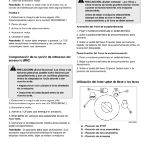 John Deere X305R Select Series Tractor (Export) Operator's Manual (OMM164741) - Image 3