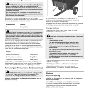 John Deere 7P Utility Cart X700 Select Series (ENG/GERM/ITAL) Operator's Manual (OMM166619) - Image 2