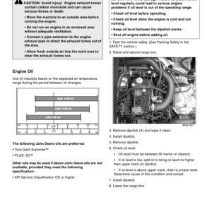 John Deere 855D XUV S4 Gator Operator's Manual (OMM168346) - Image 3