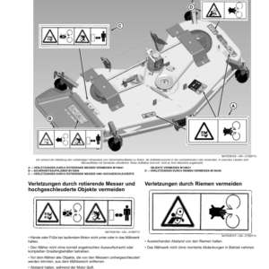 John Deere 54 & 60 In. High Capacity Mower Deck for X700 Series Tractors Export Edition (010001-030001) Operator's Manual (OMM171183) - Image 3