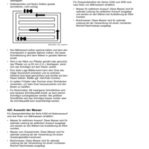 John Deere X300, X304, X310 & X320 Select Series Tractors Export Edition (310001-) Order paper manual as OMM173269 Only available as a Mulit-Lingual Publication Eng/Fre/Ger/Ita/Spa Operator's Manual (OMM173269) - Image 3