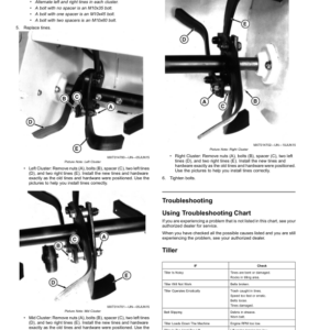 John Deere 30-Inch Mechanical Tillerfor X570, X580, & X590Multi-Terrain Select Series Tractors North American Edtion (090001- ) Operator's Manual (OMM173802) - Image 2