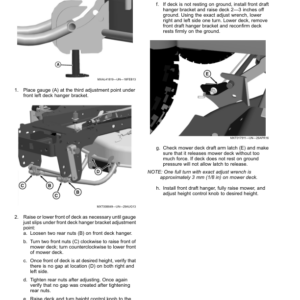 John Deere X750, X754, X758 Tractors (Export Edition) (SN 050001-) Operator's Manual (OMM175134) - Image 3