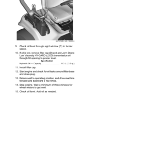 John Deere X950R TractorExport Edition (030001- ) Operator's Manual (OMM175337) - Image 3