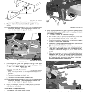John Deere 54 & 60 In. High Capacity Mower Deckfor X700 Series Tractors North America (040001-) Operator's Manual (OMM175656) - Image 2