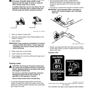 John Deere 855D XUV S4 Gator North America (110001-) Operator's Manual (OMM175989) - Image 3