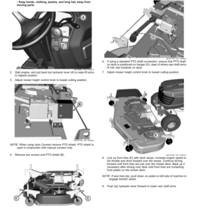 John Deere 54, 60 Inch High Capacity Mower Decks for X700 Series, X940, X948, X949 (Export Edition)(s,n. 040001-) Operator's Manual (OMM177814) - Image 2