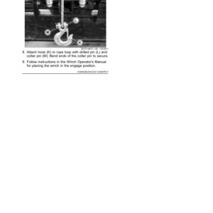 John Deere 72 Inch Winch Operated Blade Operator's Manual (OMM178087) - Image 2