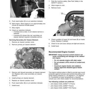 John Deere X950R Tractor (Export Edition) Operator's Manual (OMM178131) - Image 3