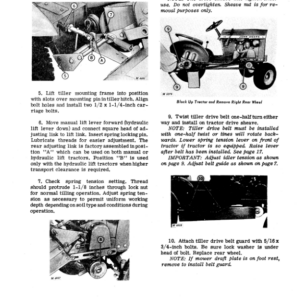 John Deere 30 Integral Rotary Tiller Operator's Manual (OMM41220) - Image 2