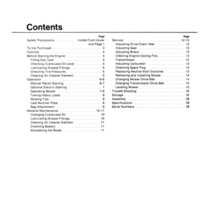 John Deere 56 Riding Mower (044001-) Operator's Manual (OMM47047) - Image 2
