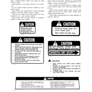 John Deere 68 Riding Mower Operator's Manual (OMM49213) - Image 2