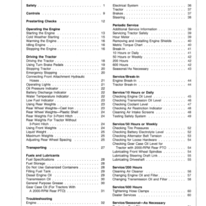 John Deere 332 Lawn & Garden Tractor Operator's Manual (OMM71799) - Image 2