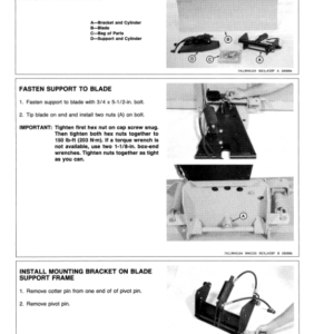 John Deere 54-Inch Front Blade Operator's Manual (OMM72235) - Image 2