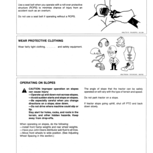 John Deere 756, 856 Turf Mower Traction Unit (-475000) Operator's Manual (OMM72247) - Image 2