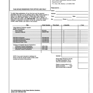 John Deere 3 Bag Material Collection System Operator's Manual (OMM77709) - Image 2