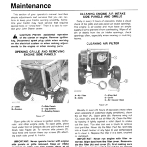 John Deere 210, 212 & 214 Lawn & Garden Tractor Operator's Manual (OMM81219) - Image 2