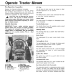 John Deere 100 Lawn Tractor & 34 Rotary Mower Operator's Manual (OMM81274) - Image 2