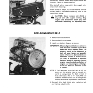 John Deere 216 Walk-Behind Rotary Tiller (080001-) Operator's Manual (OMM81824) - Image 2